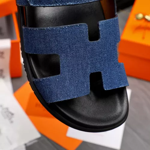 Cheap Hermes Slippers For Men #1318797 Replica Wholesale [$68.00 USD] [ITEM#1318797] on Replica Hermes Slippers