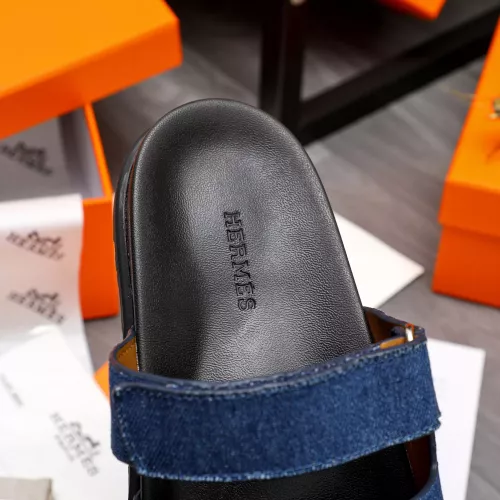 Cheap Hermes Slippers For Men #1318797 Replica Wholesale [$68.00 USD] [ITEM#1318797] on Replica Hermes Slippers
