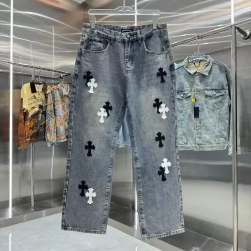Cheap Chrome Hearts Jeans For Unisex #1318982 Replica Wholesale [$52.00 USD] [ITEM#1318982] on Replica Chrome Hearts Jeans