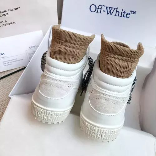 Cheap Off-White High Tops Shoes For Men #1319153 Replica Wholesale [$112.00 USD] [ITEM#1319153] on Replica Off-White High Tops Shoes