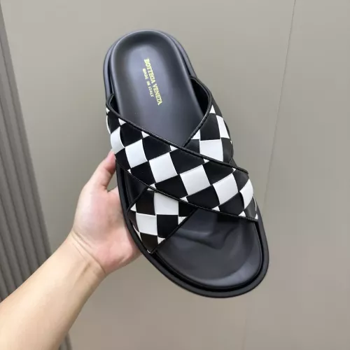 Cheap Bottega Veneta BV Slippers For Men #1319436 Replica Wholesale [$60.00 USD] [ITEM#1319436] on Replica Bottega Veneta BV Slippers