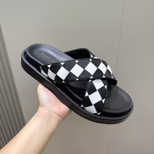 Cheap Bottega Veneta BV Slippers For Men #1319436 Replica Wholesale [$60.00 USD] [ITEM#1319436] on Replica Bottega Veneta BV Slippers