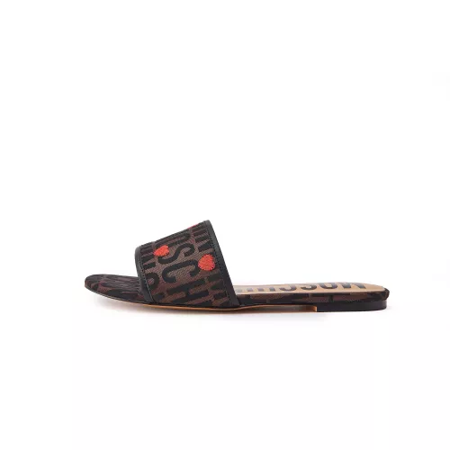 Cheap Moschino Slippers For Women #1319575 Replica Wholesale [$82.00 USD] [ITEM#1319575] on Replica Moschino Slippers