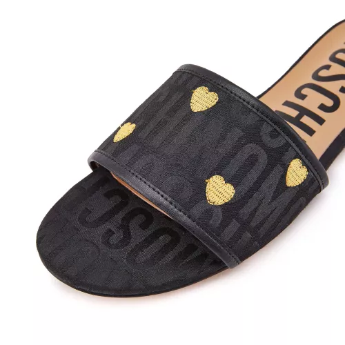 Cheap Moschino Slippers For Women #1319585 Replica Wholesale [$82.00 USD] [ITEM#1319585] on Replica Moschino Slippers