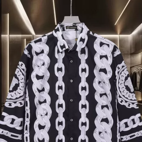 Cheap Versace Shirts Long Sleeved For Unisex #1319586 Replica Wholesale [$60.00 USD] [ITEM#1319586] on Replica Versace Shirts