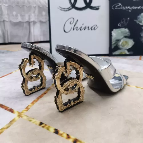 Cheap Dolce &amp; Gabbana D&amp;G Slippers For Women #1319820 Replica Wholesale [$128.00 USD] [ITEM#1319820] on Replica Dolce &amp; Gabbana D&amp;G Slippers