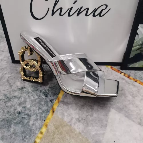 Cheap Dolce &amp; Gabbana D&amp;G Slippers For Women #1319820 Replica Wholesale [$128.00 USD] [ITEM#1319820] on Replica Dolce &amp; Gabbana D&amp;G Slippers