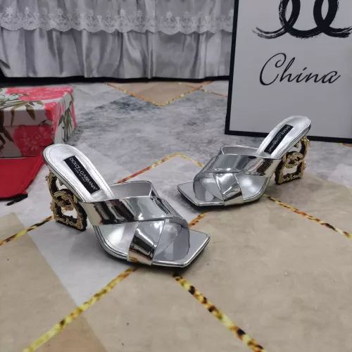 Cheap Dolce &amp; Gabbana D&amp;G Slippers For Women #1319820 Replica Wholesale [$128.00 USD] [ITEM#1319820] on Replica Dolce &amp; Gabbana D&amp;G Slippers