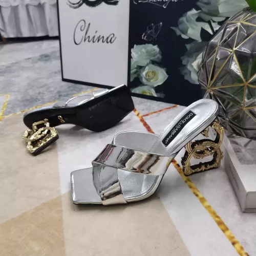 Cheap Dolce &amp; Gabbana D&amp;G Slippers For Women #1319820 Replica Wholesale [$128.00 USD] [ITEM#1319820] on Replica Dolce &amp; Gabbana D&amp;G Slippers