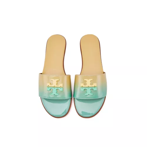 Cheap Tory Burch TB Slippers For Women #1319942 Replica Wholesale [$82.00 USD] [ITEM#1319942] on Replica Tory Burch TB Slippers