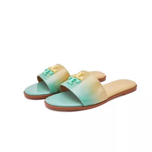 Cheap Tory Burch TB Slippers For Women #1319942 Replica Wholesale [$82.00 USD] [ITEM#1319942] on Replica Tory Burch TB Slippers