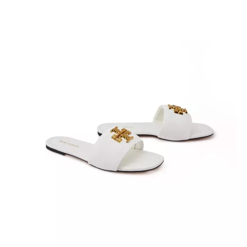 Cheap Tory Burch TB Slippers For Women #1319944 Replica Wholesale [$82.00 USD] [ITEM#1319944] on Replica Tory Burch TB Slippers