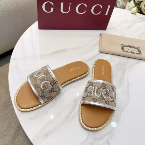 Cheap Gucci Slippers For Women #1320036 Replica Wholesale [$82.00 USD] [ITEM#1320036] on Replica Gucci Slippers