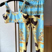 Cheap Fendi Yoga Tracksuits Sleeveless For Women #1310113 Replica Wholesale [$42.00 USD] [ITEM#1310113] on Replica Fendi Tracksuits