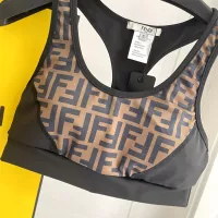 Cheap Fendi Yoga Tracksuits Sleeveless For Women #1310118 Replica Wholesale [$42.00 USD] [ITEM#1310118] on Replica Fendi Tracksuits
