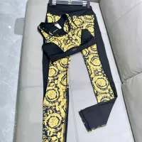 Cheap Versace Yoga Tracksuits Sleeveless For Women #1310119 Replica Wholesale [$42.00 USD] [ITEM#1310119] on Replica Versace Tracksuits