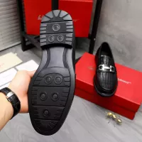 Cheap Salvatore Ferragamo Leather Shoes For Men #1318398 Replica Wholesale [$100.00 USD] [ITEM#1318398] on Replica Salvatore Ferragamo Leather Shoes