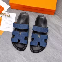 Cheap Hermes Slippers For Men #1318797 Replica Wholesale [$68.00 USD] [ITEM#1318797] on Replica Hermes Slippers
