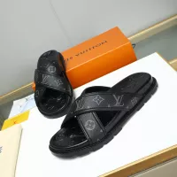 Cheap Louis Vuitton Slippers For Men #1318899 Replica Wholesale [$64.00 USD] [ITEM#1318899] on Replica Louis Vuitton Slippers