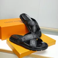 Cheap Louis Vuitton Slippers For Men #1318899 Replica Wholesale [$64.00 USD] [ITEM#1318899] on Replica Louis Vuitton Slippers
