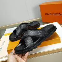 Cheap Louis Vuitton Slippers For Men #1318899 Replica Wholesale [$64.00 USD] [ITEM#1318899] on Replica Louis Vuitton Slippers