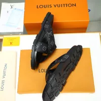 Cheap Louis Vuitton Slippers For Men #1318899 Replica Wholesale [$64.00 USD] [ITEM#1318899] on Replica Louis Vuitton Slippers