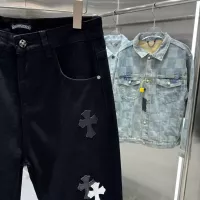 Cheap Chrome Hearts Jeans For Unisex #1318975 Replica Wholesale [$52.00 USD] [ITEM#1318975] on Replica Chrome Hearts Jeans