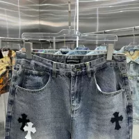 Cheap Chrome Hearts Jeans For Unisex #1318982 Replica Wholesale [$52.00 USD] [ITEM#1318982] on Replica Chrome Hearts Jeans