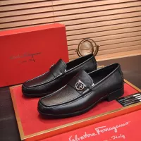 Cheap Salvatore Ferragamo Leather Shoes For Men #1319123 Replica Wholesale [$98.00 USD] [ITEM#1319123] on Replica Salvatore Ferragamo Leather Shoes