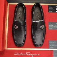 Cheap Salvatore Ferragamo Leather Shoes For Men #1319123 Replica Wholesale [$98.00 USD] [ITEM#1319123] on Replica Salvatore Ferragamo Leather Shoes