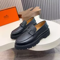 Cheap Hermes Leather Shoes For Men #1319350 Replica Wholesale [$132.00 USD] [ITEM#1319350] on Replica Hermes Leather Shoes