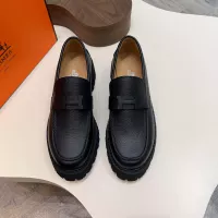 Cheap Hermes Leather Shoes For Men #1319350 Replica Wholesale [$132.00 USD] [ITEM#1319350] on Replica Hermes Leather Shoes