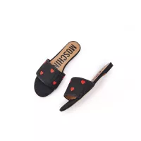 Cheap Moschino Slippers For Women #1319576 Replica Wholesale [$82.00 USD] [ITEM#1319576] on Replica Moschino Slippers