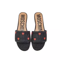 Cheap Moschino Slippers For Women #1319576 Replica Wholesale [$82.00 USD] [ITEM#1319576] on Replica Moschino Slippers