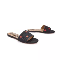 Cheap Moschino Slippers For Women #1319576 Replica Wholesale [$82.00 USD] [ITEM#1319576] on Replica Moschino Slippers