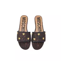 Cheap Moschino Slippers For Women #1319583 Replica Wholesale [$82.00 USD] [ITEM#1319583] on Replica Moschino Slippers