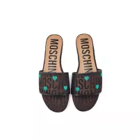 Cheap Moschino Slippers For Women #1319592 Replica Wholesale [$82.00 USD] [ITEM#1319592] on Replica Moschino Slippers