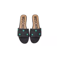 Cheap Moschino Slippers For Women #1319594 Replica Wholesale [$82.00 USD] [ITEM#1319594] on Replica Moschino Slippers