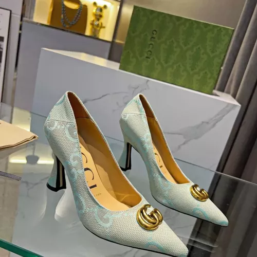 Cheap Gucci High-Heeled Shoes For Women #1320198 Replica Wholesale [$80.00 USD] [ITEM#1320198] on Replica Gucci High-Heeled Shoes