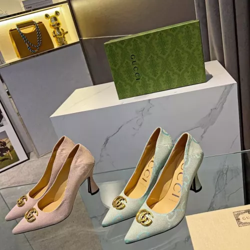 Cheap Gucci High-Heeled Shoes For Women #1320198 Replica Wholesale [$80.00 USD] [ITEM#1320198] on Replica Gucci High-Heeled Shoes