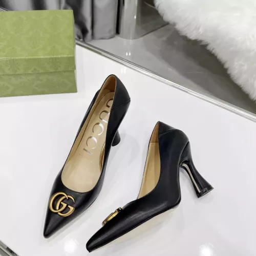 Cheap Gucci High-Heeled Shoes For Women #1320200 Replica Wholesale [$80.00 USD] [ITEM#1320200] on Replica Gucci High-Heeled Shoes