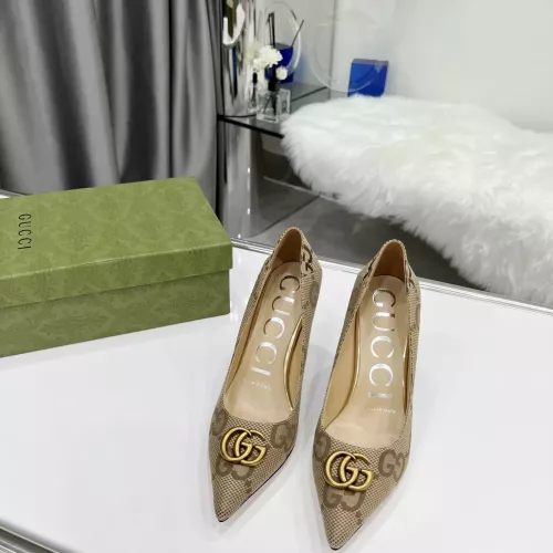 Cheap Gucci High-Heeled Shoes For Women #1320201 Replica Wholesale [$80.00 USD] [ITEM#1320201] on Replica Gucci High-Heeled Shoes