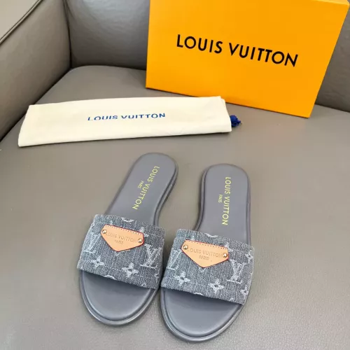 Cheap Louis Vuitton Slippers For Women #1320207 Replica Wholesale [$80.00 USD] [ITEM#1320207] on Replica Louis Vuitton Slippers