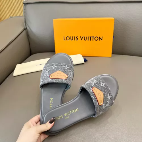 Cheap Louis Vuitton Slippers For Women #1320207 Replica Wholesale [$80.00 USD] [ITEM#1320207] on Replica Louis Vuitton Slippers