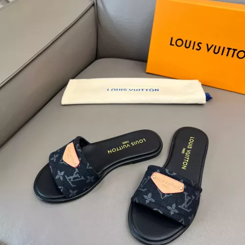 Cheap Louis Vuitton Slippers For Women #1320209 Replica Wholesale [$80.00 USD] [ITEM#1320209] on Replica Louis Vuitton Slippers