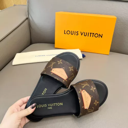 Cheap Louis Vuitton Slippers For Women #1320210 Replica Wholesale [$80.00 USD] [ITEM#1320210] on Replica Louis Vuitton Slippers