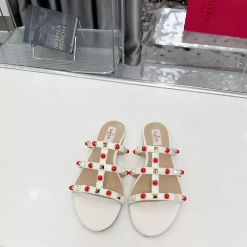 Cheap Valentino Slippers For Women #1320211 Replica Wholesale [$72.00 USD] [ITEM#1320211] on Replica Valentino Slippers