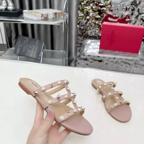 Cheap Valentino Slippers For Women #1320212 Replica Wholesale [$72.00 USD] [ITEM#1320212] on Replica Valentino Slippers