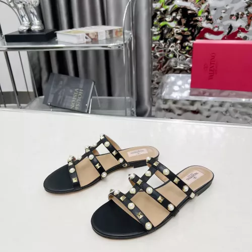 Cheap Valentino Slippers For Women #1320213 Replica Wholesale [$72.00 USD] [ITEM#1320213] on Replica Valentino Slippers