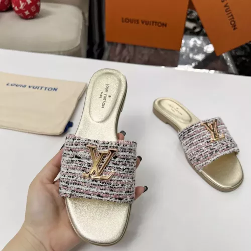 Cheap Louis Vuitton Slippers For Women #1320219 Replica Wholesale [$85.00 USD] [ITEM#1320219] on Replica Louis Vuitton Slippers